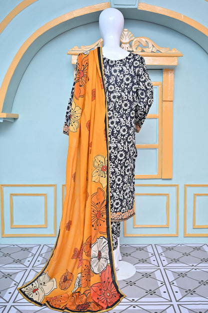 Pret 3 Piece Printed Lawn Stitched Suit